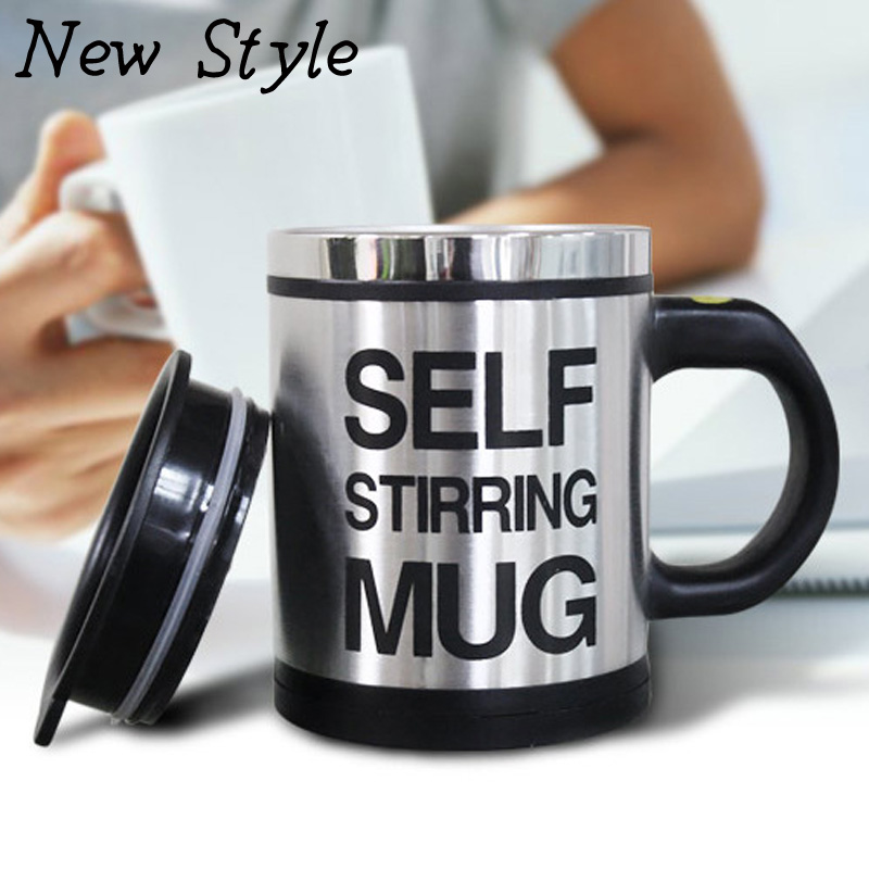 350   Ÿ ڵ Ŀ  ڱ  ӱ ũ  Ƽ    հ  /350ml New Style Automatic Stir Coffee Cup Self Stirring Mug Creative Cup For  Free Your